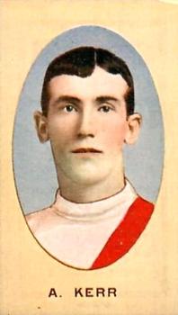 1909-10 Sniders and Abrahams Australian Footballers - Series E #NNO Alex Kerr Front